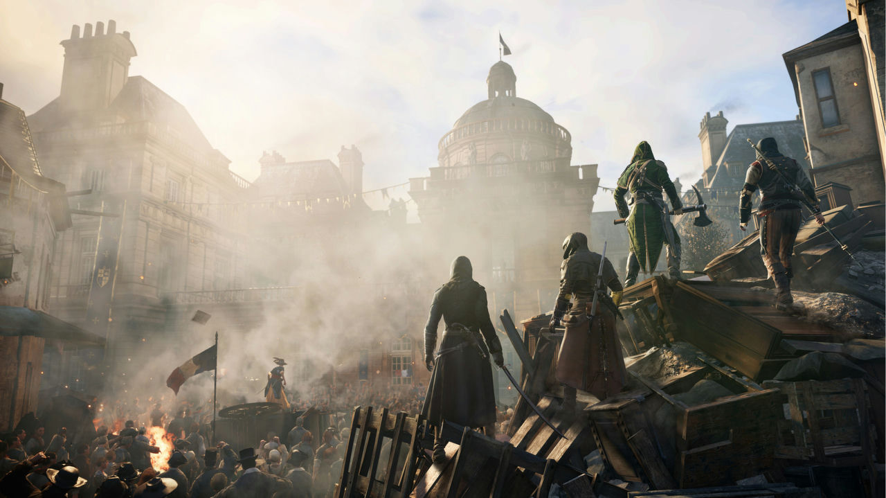 刺客信条：大革命 Assassin's Creed Unity v1.5.0+整合全部DLC 免安装中文版[46.9GB]【B3942】