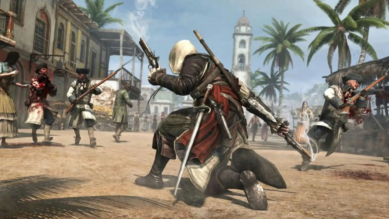 刺客信条4：黑旗 Assassin's Creed IV：Black Flag v1.07+整合全部DLC 免安装中文版[16.9GB]【B3934】