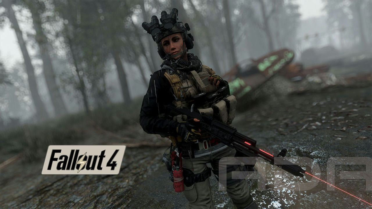 辐射4 Fallout 4 V1.10.163+废土欲望+v2.87+v2.90+MOD整合+美化+绅士少女 6月最新完整中文整合版[418GB]【B2461】