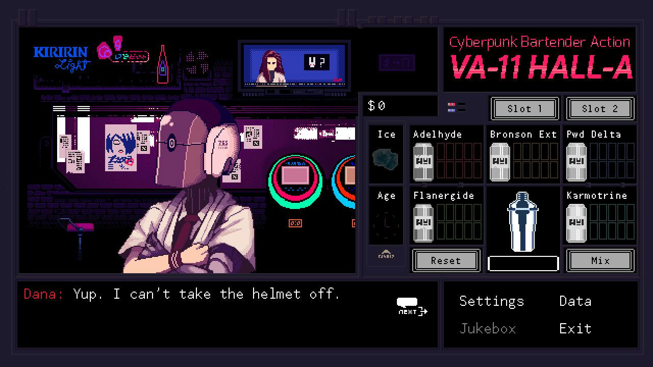 VA-11 Hall-A：赛博朋克酒保行动 Cyberpunk Bartender Action v1.3 免安装中文版[228MB]【B0501】