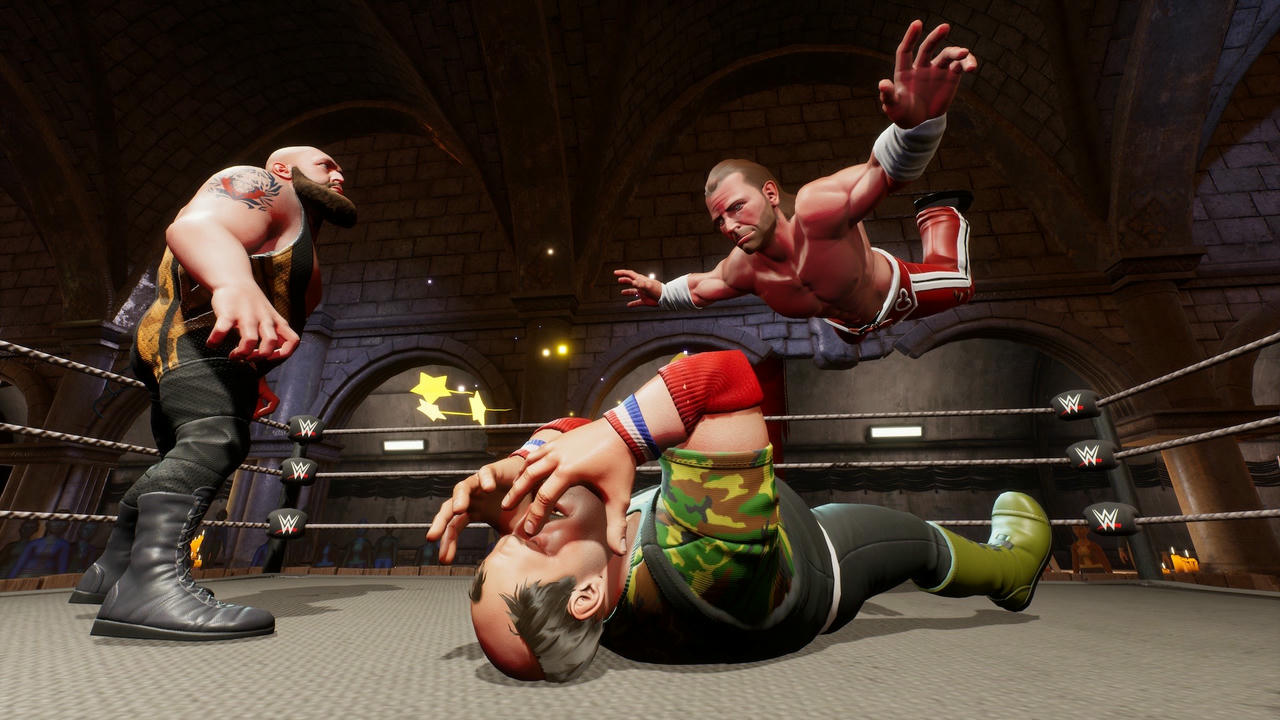 WWE 2K 竞技场 WWE 2K Battlegrounds WWE 2K 杀戮战场 v1.0.0.0 免安装中文版[6.81G]【B3401】